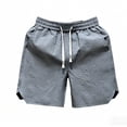 thumbnail image 2 of akafmk Summer Mens Mesh Shorts Breathable Double Layer Fast Dry Basketball Sports Running Shorts, 2 of 5