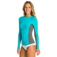 thumbnail image 5 of Sporti Sport Fit Rash Guard, Crew Neck, Long Sleeve, Athletic (Women’s), 5 of 9