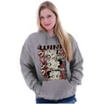 thumbnail image 3 of Betty Boop A Wink And A Giggle Hoodie Sweatshirt Women Brisco Brands M, 3 of 4