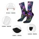 thumbnail image 5 of Fotbe Starry Night Iris Field Calcetas Largas con Estampado para Hombre y Mujer – Calcetas de Compresión Transpirables y Elásticas, Viajar y Uso Diario Talla 5-11, 5 of 6