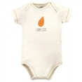 thumbnail image 2 of Touched by Nature Organic Cotton Bodysuits 5pk, Corn, Preemie, 2 of 6