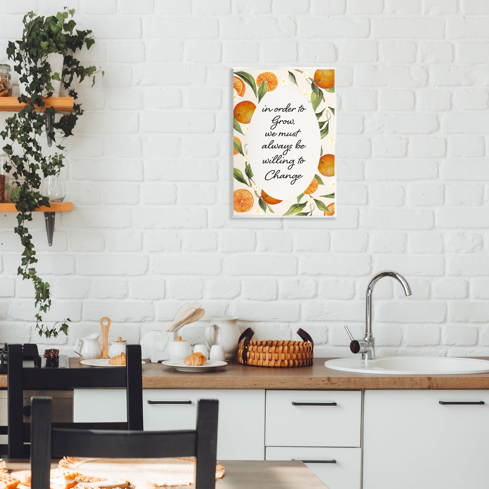 Stupell Industries Willing To Change Quote Wall Plaque Art, design by Janice Gaynor