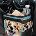 thumbnail image 6 of Corgi Foldable Car Garbage Can with Lid, Leak-Proof Mini Trash Can, Hanging Storage Bag - Car Trash Bin for Travel and Commuting, 6 of 6