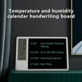 thumbnail image 4 of Viflosae 10inch Calendar Temperature And Humidity LCD Writing Tablet Intelligent Home Memo Desktop Office Electronic Calendar Memo With Alarm Clock Function Electronics Gadget Up to 50% Off, 4 of 9
