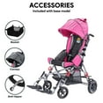 thumbnail image 2 of SMILEZ Adaptive Pediatric Stroller for Special Needs Kids, Umbrella Pushchair for Disability, Easy Folding, 2 of 13