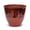 Sienna Haze, variant on Headwind Glazed Ironstone Chelsea Collection – 8 Inch Sienna Haze Red Decorative Planter – Lightweight & Durable Ironstone Metal Flower Pot – Eco-Friendly Indoor & Outdoor Planter by Robert Allen