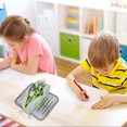 thumbnail image 6 of PEONAVET Pencil Case Large Capacity Pen Pouch with 3 CompartmentsCutr Pencil Bag with Zipper Pen Pencil Holder and Organizer for Home Office(Green), 6 of 6