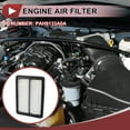 thumbnail image 2 of Unique Bargains Engine Air Filter Filter Air Cleaner Element No.PAH9133A0A for Mazda 3 2019-2024 1 Pc Long Life for Car, 2 of 8
