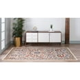 thumbnail image 5 of Unique Loom Cape Cod Espahan Rug Cream/Black 9' 10" x 13' 1" Rectangle Floral Traditional Perfect For Living Room Bed Room Dining Room Office, 5 of 9