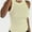 Beige, variant on Women’s Basic Crew High Neck Sleeveless Casual Tank Top Ribbed Soft Tank Top
