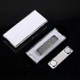 thumbnail image 1 of Magnetic Badge Holders with Steel Plate - 24 Pack ID Tag Fasteners for Office & Gatherings, 1 of 5