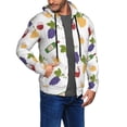 thumbnail image 3 of Zip Up Hoodies for Men - Wine Bottle Print No.9050 Long Sleeve Comfrt Men'S Fashion Hoodies & Sweatshirts, Jackets for Men Hoodies Pullover Clothing Clothes with Pouch, 3 of 5