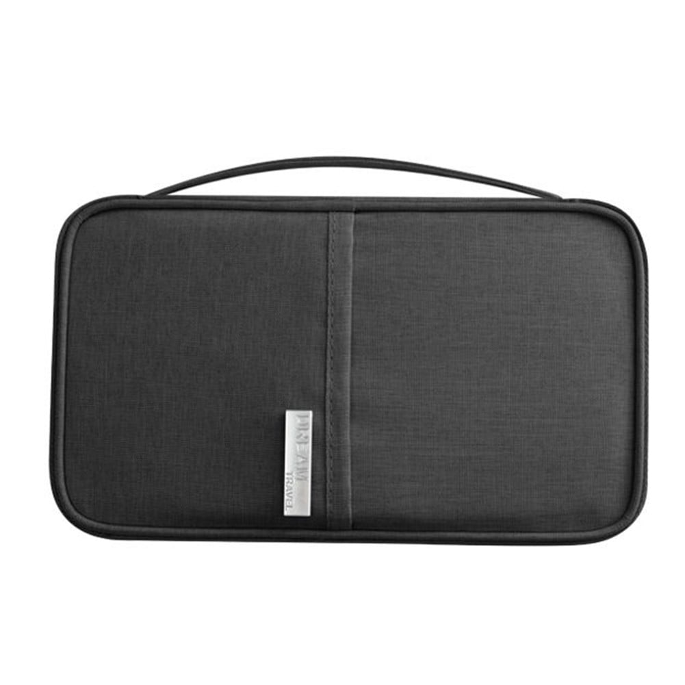 QIFEI Travel Document Organizer, Family Passport Holder, Portable