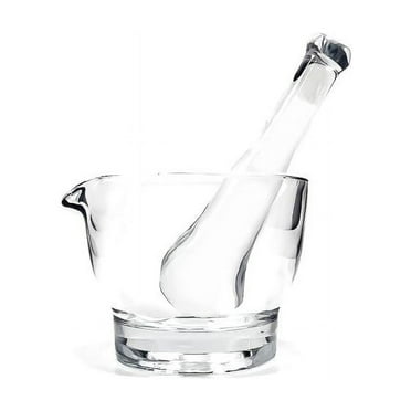 Capsule Depot 8oz Glass Mortar and Pestle Set