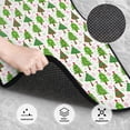 thumbnail image 3 of Naloa Christmas Trees Car Foot Mat Set of 4 Pieces - Universal Floor Liner Neoprene Full Set Floor Mats for Cars Trucks SUV, 3 of 7