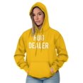 thumbnail image 4 of Hug Drug Dealer Funny Sarcastic Humor Hoodie Sweatshirt Women Men Brisco Brands 5X, 4 of 5
