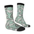 thumbnail image 2 of Goofa Retro Rooster4 Printed Men's Crew Socks, Soft Durable Breathable Moisture-Wicking with Odor Control Cotton socks, 2 of 9