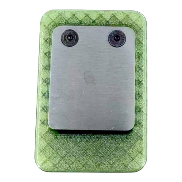 Herramienta de reparación de relojes, herramienta manual ergonómica multiusos resistente, portátil, profesional, para relojero, relojería, afilado de Verde