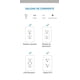 thumbnail image 3 of Multicontacto KELEK Blanco 6 Salidas con Puertos USB-A y USB-C y Supresor de Picos para Hogar, Ofici, 3 of 6
