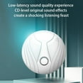 thumbnail image 7 of Angel Wings Wireless Earbuds Sports in-Ear Bluetooth 5.3 Headphones with Microphone,HIFI Sound Quality Compact and Portable for TV Smart Phone Laptop Computer Sports, 7 of 7