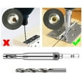 thumbnail image 3 of 16Pcs Self Centering Drill Bit Set with 1 Hex Key for Woodworking Window Door Hinges 16Pcs Replacement Drill Bits, 3 of 8