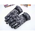 thumbnail image 1 of Guantes de camuflaje para otoño e invierno, forrados de vellón, cálidos, resistentes al viento, impermeables, antideslizantes, para deportes de conducción y exteriores, 1 of 5