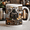 Black, variant on Bartender Mug Personalized with Name, Cocktail Shaker Bar Tools Gift Mug
