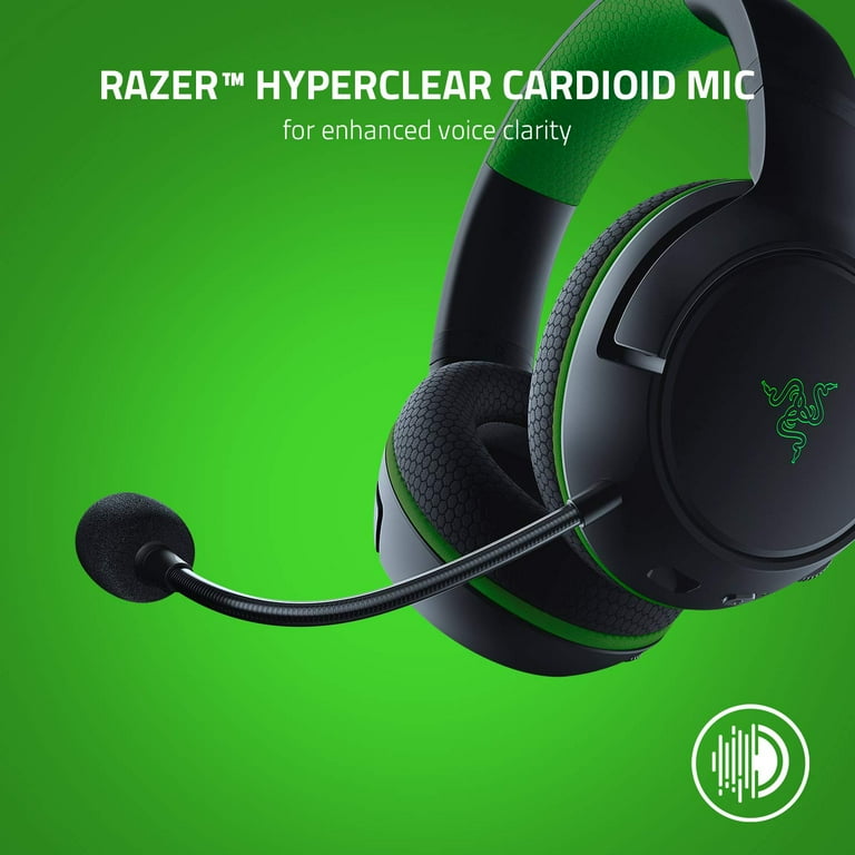 Razer Kaira Wireless Gaming Headset for Xbox Series X|S, Xbox One, Black Razer Kaira Wireless Gaming Headset for Xbox Series X|S, Xbox One, Black