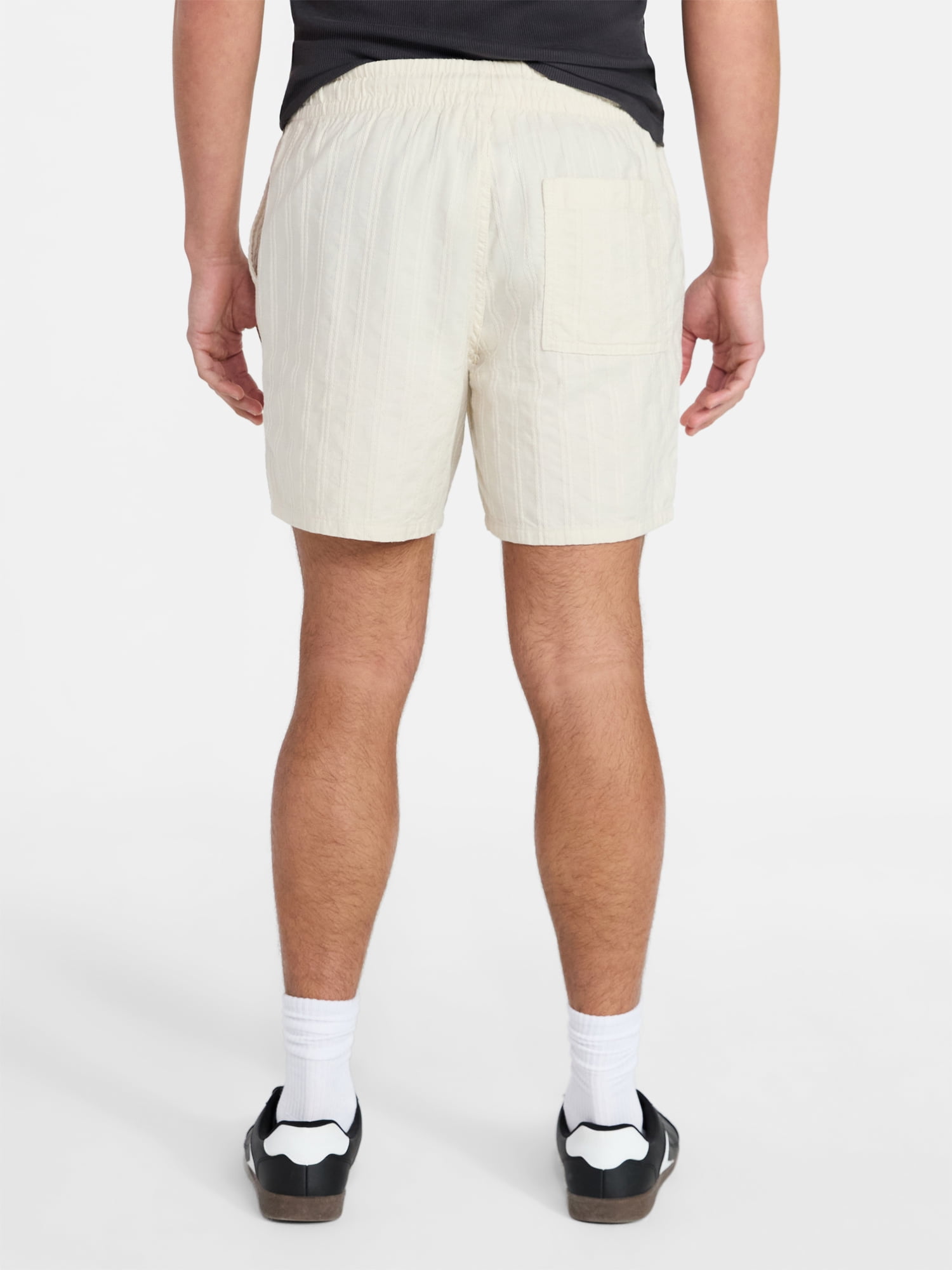 No Boundaries Poolside Style Dobby Shorts, 6" Inseam, Men's XS-5XL
