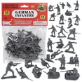 thumbnail image 1 of Toy Soldiers BMC CTS WW2, infantería alemana, 32 unidades, gris, 6 cm de alto, 1 of 9