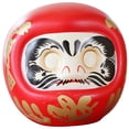thumbnail image 3 of Figura de Daruma de riqueza japonesa, hucha de Daruma de cerámica, adorno de Daruma, hucha de restaurante, 3 of 8