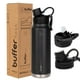 thumbnail image 1 of Termo BUFFER FLASK Negro Antigoteo de Acero Inoxidable 1000 ml, 1 of 8