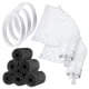thumbnail image 1 of 11Pcs Pool Cleaner Parts Include 2 Pool Cleaner Bags for 280 480,3 Tires 6 Sweep Hose Scrubber Replacement, 1 of 5