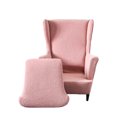 thumbnail image 1 of Guardoinrt Transform Wing Chair Stretch Wing Chair Cover Soft And Comfortable Fit Guaranteed Simple pink, 1 of 6