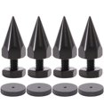 thumbnail image 1 of Speaker Spikes Flushbay, paquete de 4 unidades, con aislamiento ajustable, M6, color negro, 1 of 9