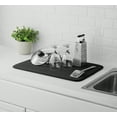 thumbnail image 3 of Mainstays Microfiber Dish Drying Mat Black, 3 of 6