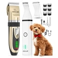 thumbnail image 1 of Kit de cortapelos y recortadoras de patas para perros, 2 en 1, inalámbrico, 1 of 7