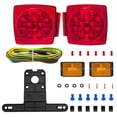thumbnail image 1 of Kit de luces para remolque fouwick 12V impermeable LED con arnés de 7,5 m, 1 of 9