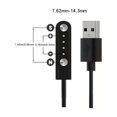 thumbnail image 4 of CNKOO Smart Watch Magnetic Fast Charging Cable - USB to 4-pin Connector  Compact and Durable  Perfect for Travelers  Black  23.62inch Wire Length  Magnetic Design. Available in 7.62-14.3m, 4 of 7