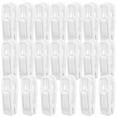 thumbnail image 2 of Shisuyan 20pcs Skirt Hangers Clips Velour Clips Drying Hanger Hanging Clips For Clothing, 2 of 8