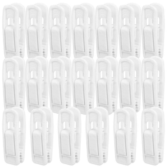 20pcs Velour Hanger Clips Pant Skirt Clothes Hanger Clips For Clothes Hangers