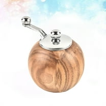YSNOOWE 1Pack Hand-Operated Grinders Cylindrical Wood for Restaurant Kitchens