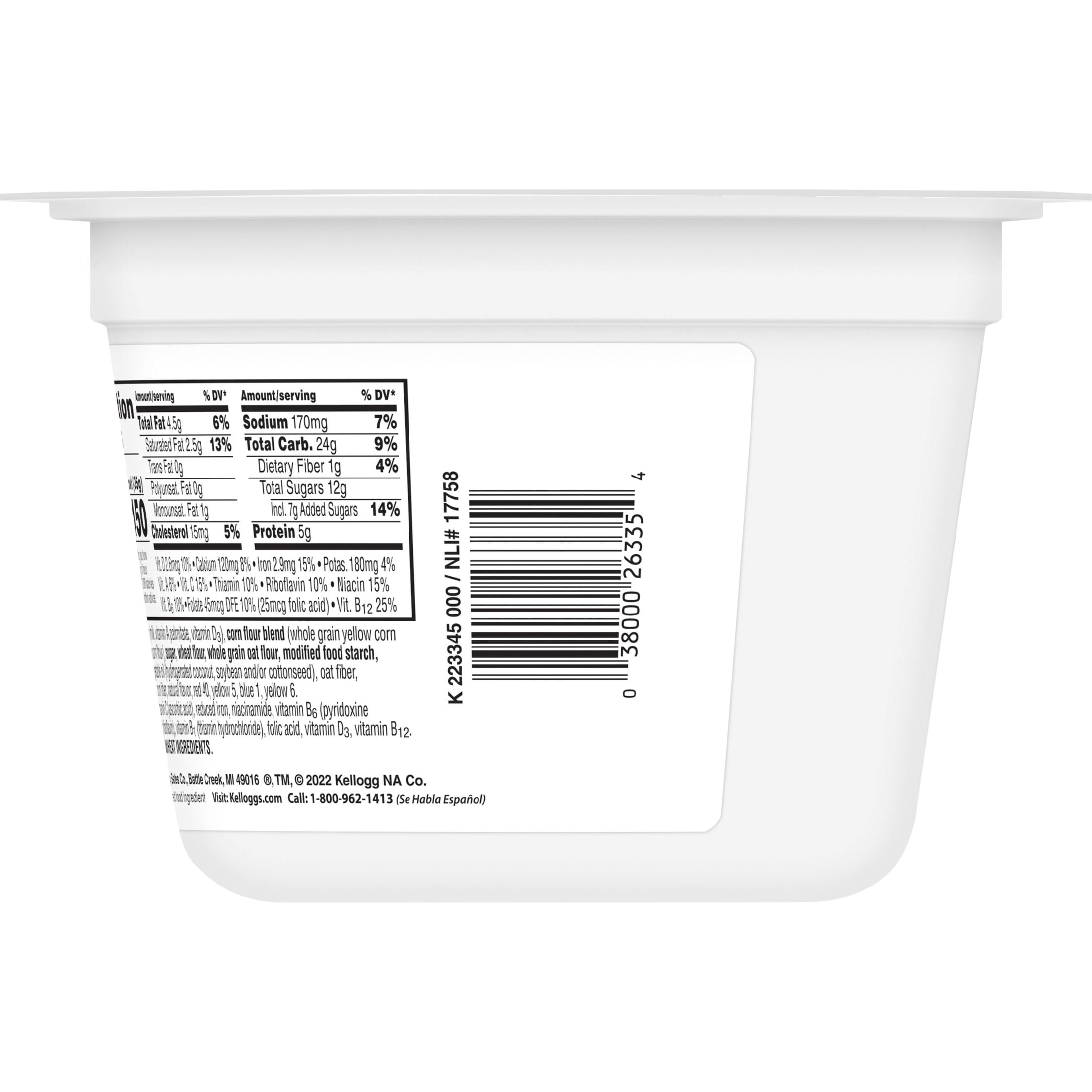 Buy Kellogg's Froot Loops InstaBowls Breakfast Cereal, Instant Cereal