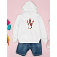 thumbnail image 3 of Penguin With Ice Cream Hoodie Juniors -Image by Shutterstock,  x-Large, 3 of 4