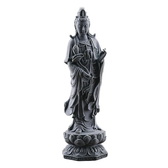 Estatua de Guan Yin, regalos chinos de Feng Shui, figura de Kuanyin, escultura de Buda femenina Estilo E