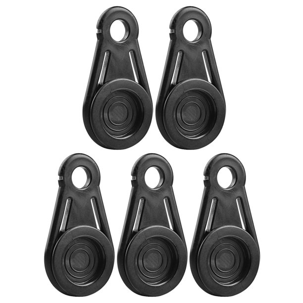 Ygjytge Clips para Lona abrazadera Multiusos para Toldo para Campaña Al Aire Libre (5 Uds.)