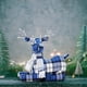 thumbnail image 1 of Christmas New Product Blue Fabric Doll Gift Bag Scene Decoration Home Decoration Articles Decoration, 1 of 5