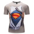 thumbnail image 1 of Marvel Capitán América 3D Impreso manga corta Avengers Spider-Man Camiseta Moda Casual Deportes Cuello redondo Top unisexD051XXL Deng Xun unisex, 1 of 2