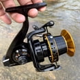 thumbnail image 3 of Big Fishing Reels Strong Drag Spinning Wheel 4.0:1 Long Casting Reels Drag 30kg, 3 of 9