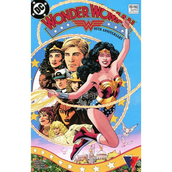 Wonder Woman 80th Anniversary 100-Page Super Spectacular #1G VF ; DC Comic Book